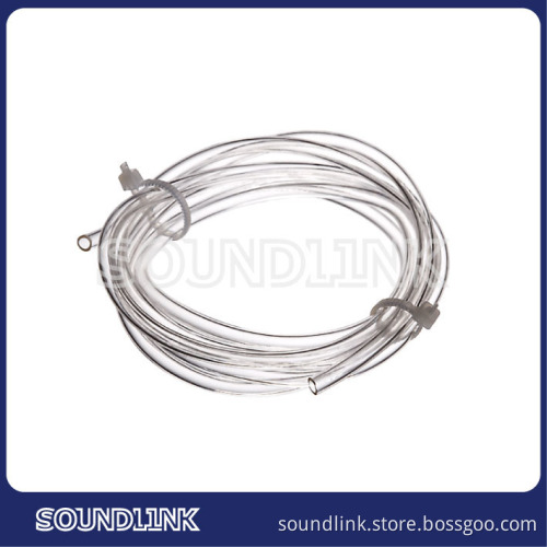 Hot sale Clear PVC tubing hearing aid parts for BTE and earmold